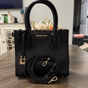 Michael Kors Black Satchel Bag